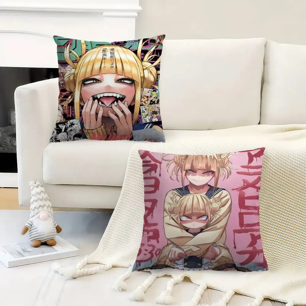

My Hero Academia Toga Himiko Cushion Cover Decorative Pillow Sofa Home Decor Case Pillow Cases