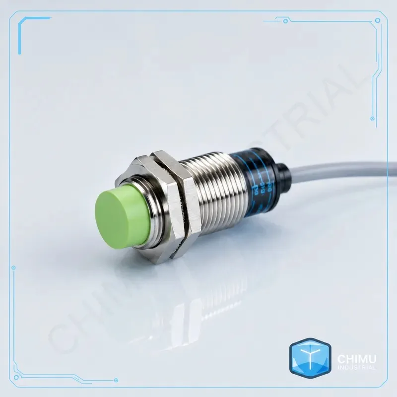 【CHIMU INDUSTRIAL】 for PR8 PR12 PR18 PR30 Inductive Proximity Switch Sensor NPN PNP NO NC DC AC Eddy Current 1.5-15mm