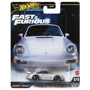 Premium Car Model Toy Toy Heißräder, schnell und wütend, Porsche 911 Carrera, Mercedes-Benz 500, Toyota Land Cruiser, 1:64, HNW46, 2022, heiße Räder Hauptverkäufe Hot Wheels Cars Kit - №5