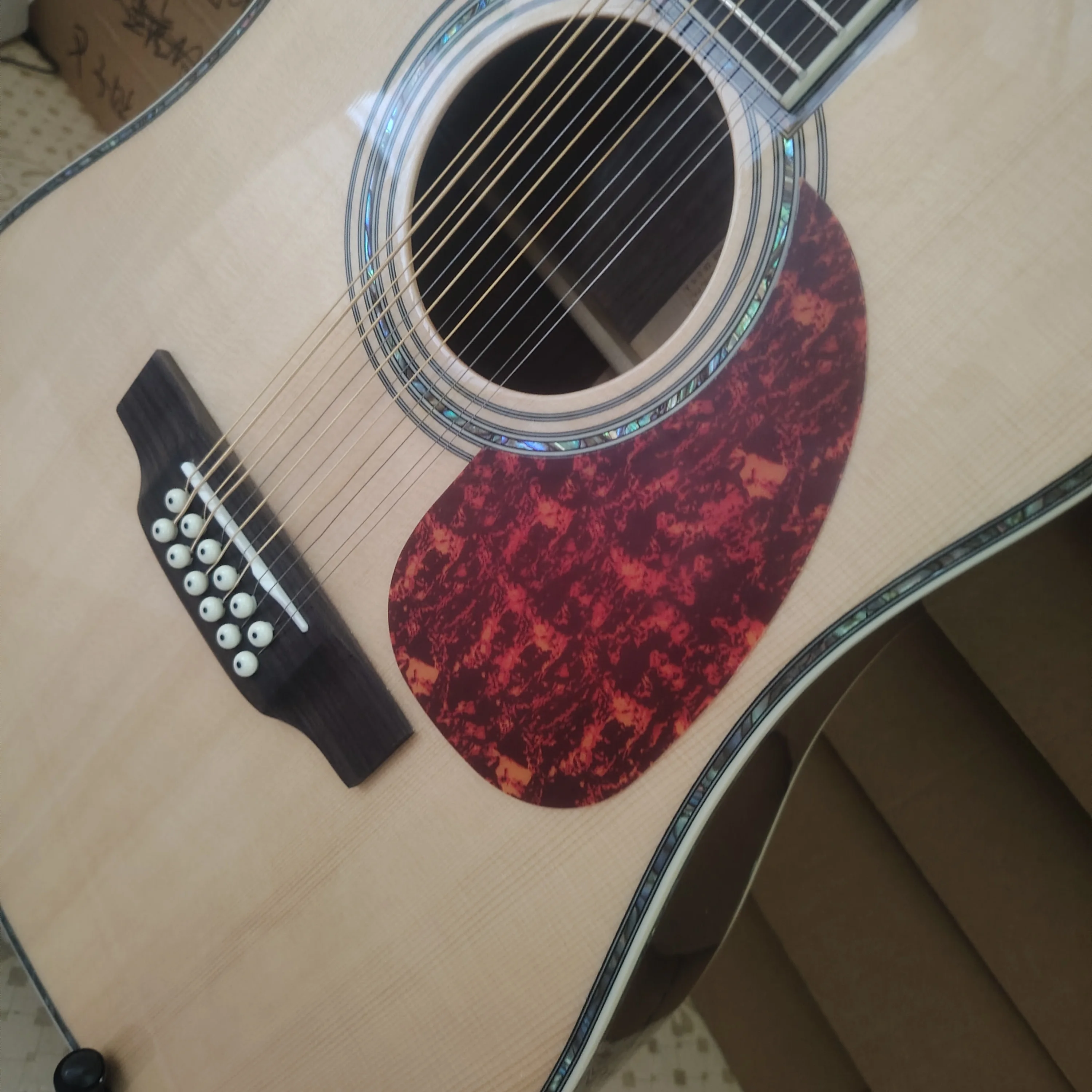 ¡CALIENTE! 41 pulgadas/301EQ/guitarra popular/parte superior de abeto sólido/diapasón de palisandro/20 columnas de sonido/guitarra eléctrica acústica de cuerdas MD12/