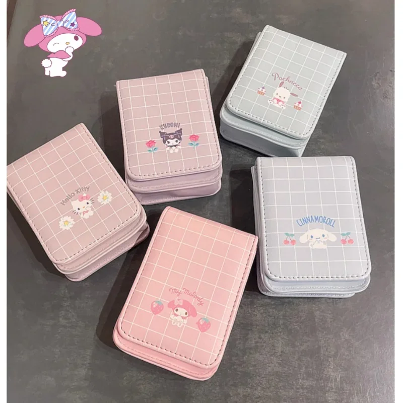 

Japan sanrio Melody Jade Dog hello kitty mirror lipstick storage box cosmetic bag kuromi birthday gift for friends and girls