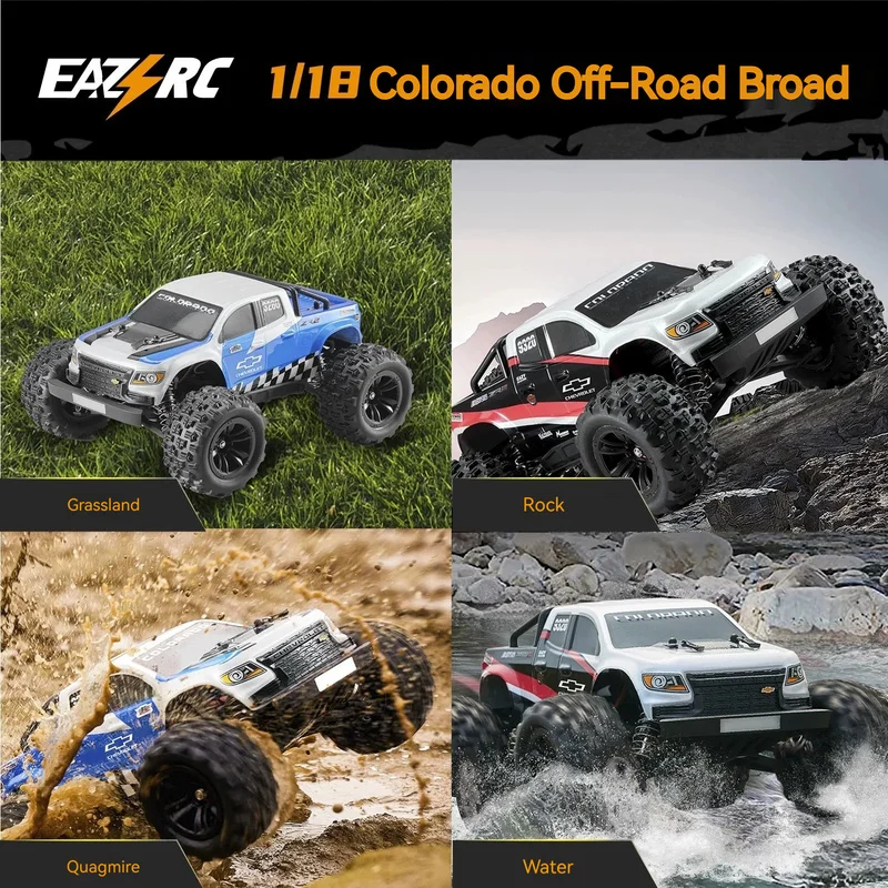 

Fms 1/18 Simulation Colorado Rc Remote Control Electric Four-Wheel Drive Climbing Vehicle Off-Road Truck Racing Model Toy 2.4grc