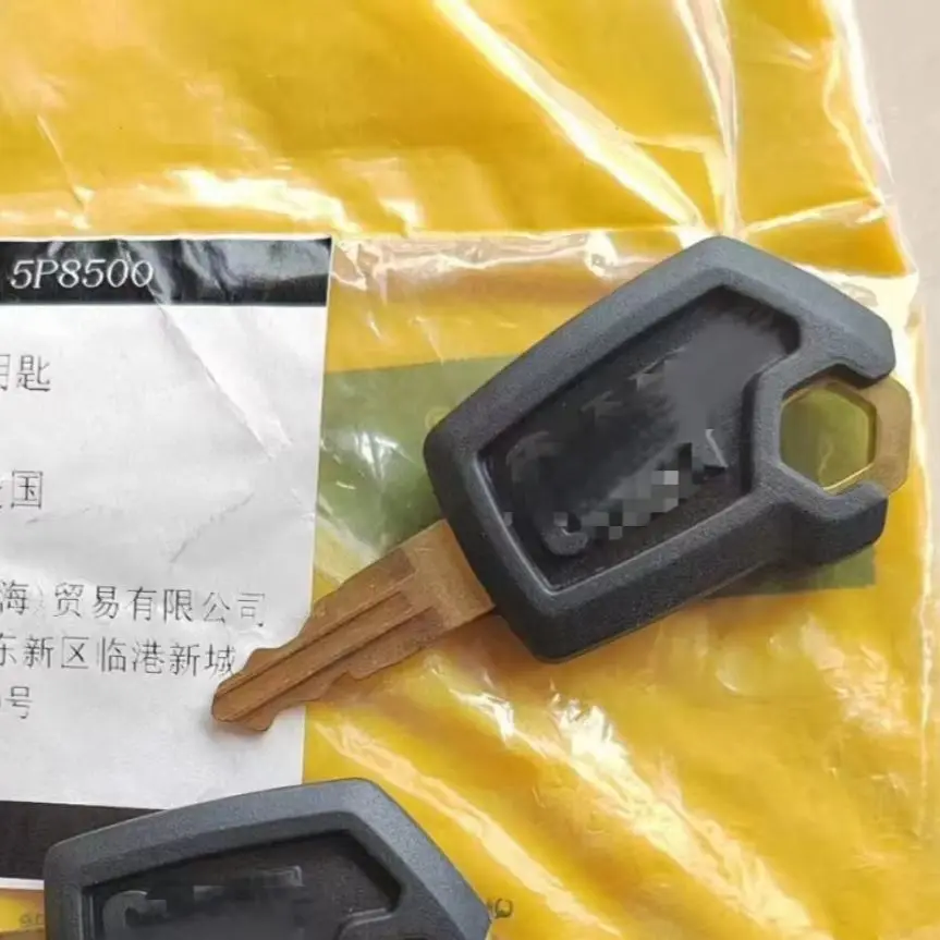 5P8500 Ignition Start Key for 5P-8500 CAT Caterpillar Excavator Cab Door Key Side Service Door Key