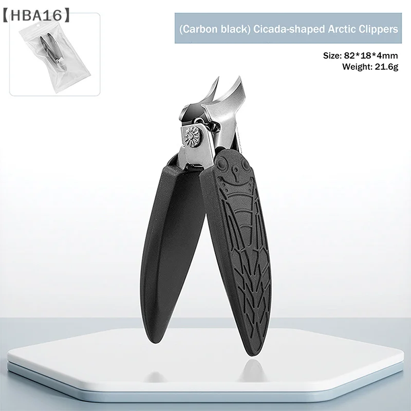 [[HBA16] مضاد للرذاذ 25 °   حافة مائلة مسمار المقص المهنية الراقية النسر منقار المائل تو مسمار قادين نام أظافر أداة