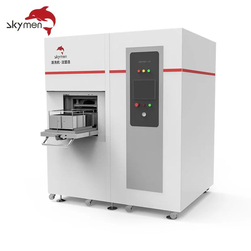 3 In 1 Automatic Ultrasonic Cleaning Equipment Custom Multi-function Cabinet Industrial Ultrasonic Cleaner For Auto Parts