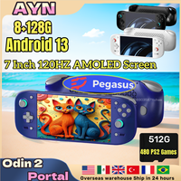 AYN Odin 2 Portal Retro Handheld Game Video Player Console 7 Inch 120HZ Screen Android 13 Bluetooth16G+1TB 512G PSP PS2 Gift