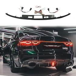 LED Center High Mounted Stop Lamp For JAGUAR XF XFL 2016-2023 Trunk Lid Red Turn Indicator Through Light Car Signal light