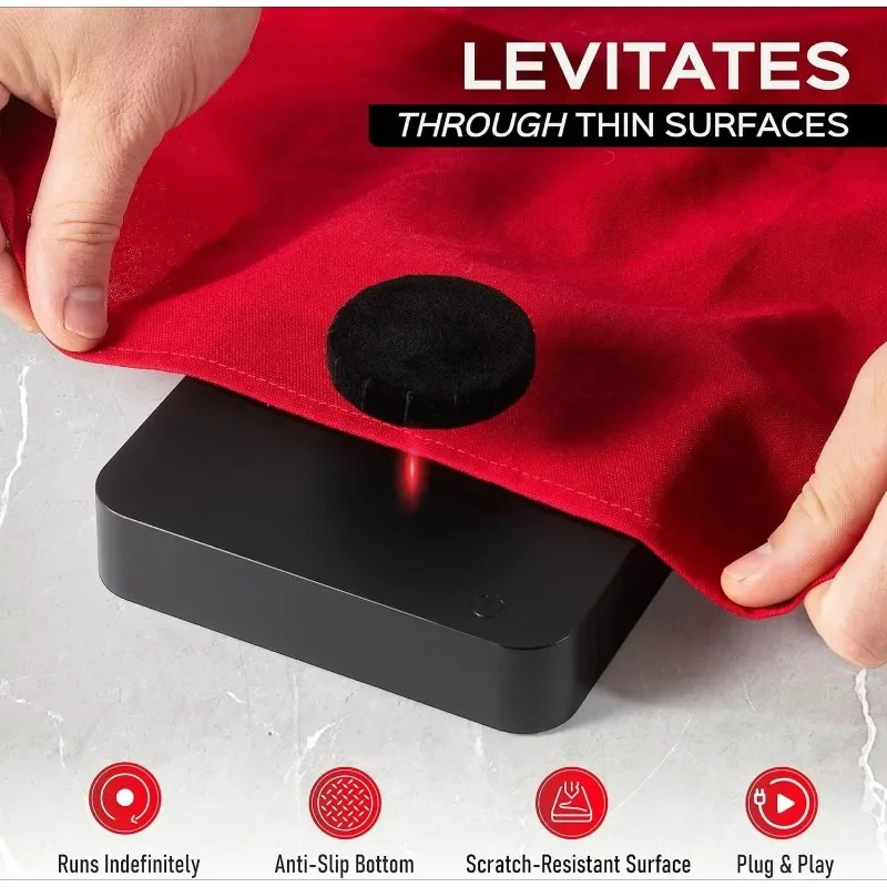 360 Rotating Display Stand Floating Display For Perfume Cosmetics Jewelry Watch Toy Store Exhibition Sample Showcase
