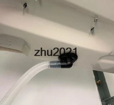 Air Conditioner Ac External Unit Drain Hose Connector Elbow Fitting with Rubber Ring for LG MEDIA HAIER KELON Panasonic GREE AIR