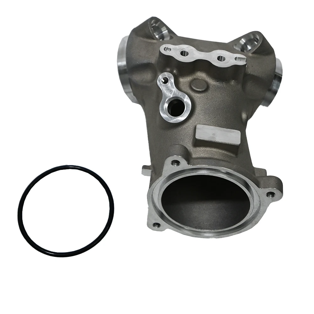 Motorcycle Black Cast Aluminum 55mm Performance M8 Engine Air Intake Manifold for Harley Softail 2018-2025 Touring 2017-2025