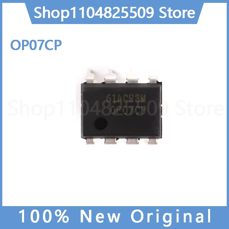 (5~30pcs) pcs 100% Original New OP07CP — DIP-8, Low Offset Operational Amplifier IC