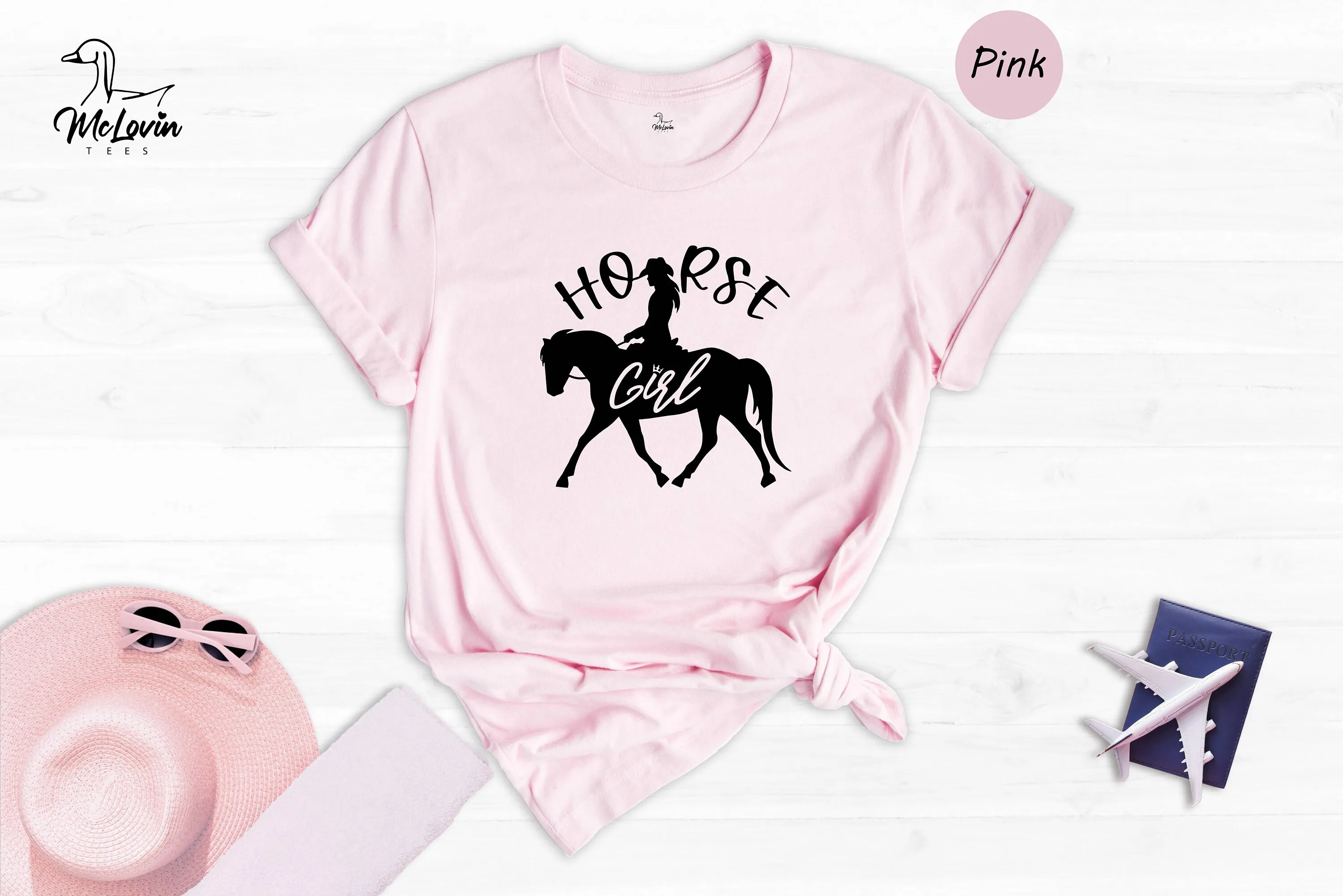 الحصان فتاة تي شيرت عاشق المدرب مزارع راعية البقر #1