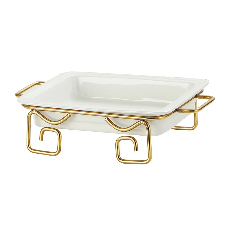 

-For European Chinese and Western food ceramic plate dessert snack inventory heart rack afternoon tea buffet multi-purpose cake