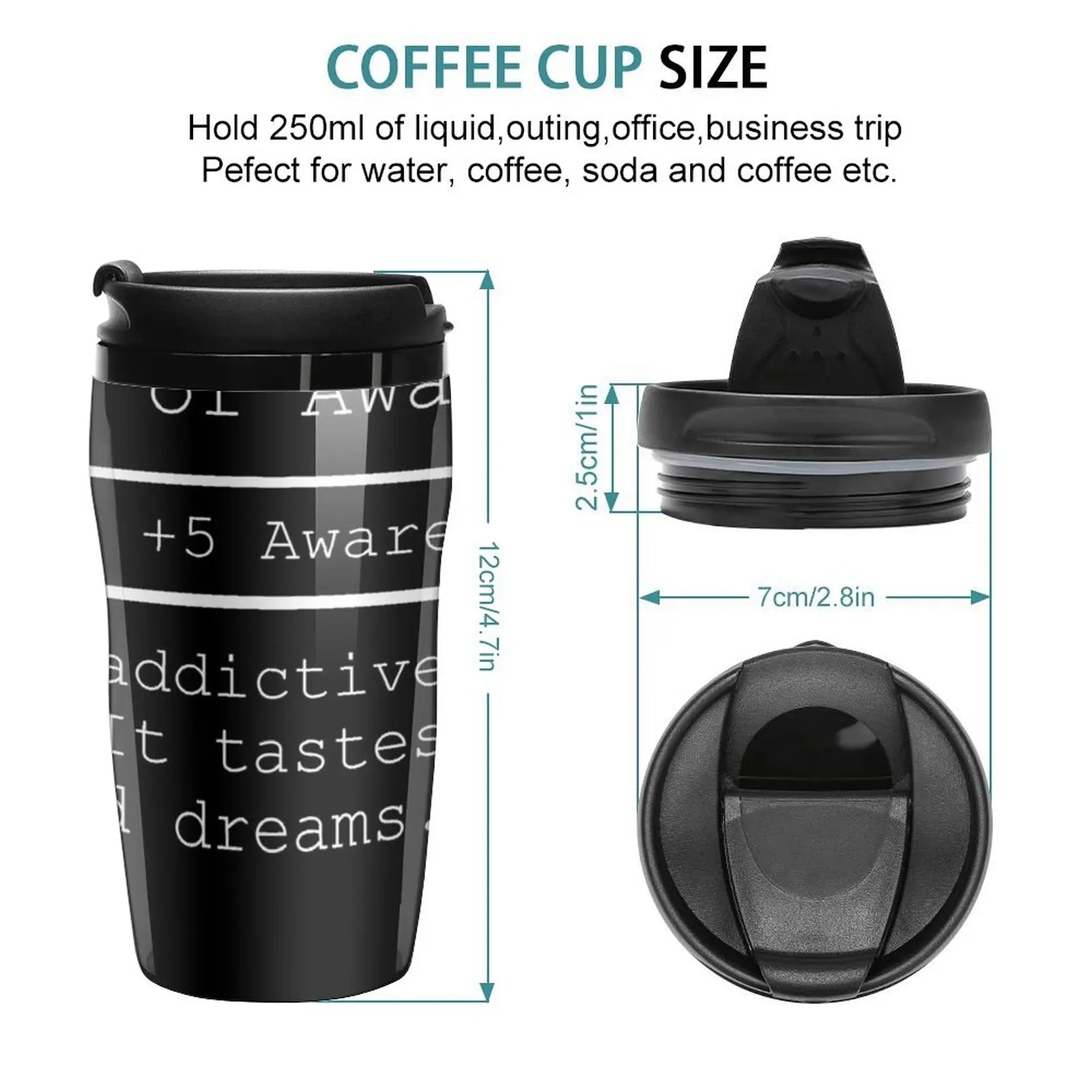 New Potion of Awakening Travel Coffee Mug Luxury Coffee Cup Cup Coffee Set