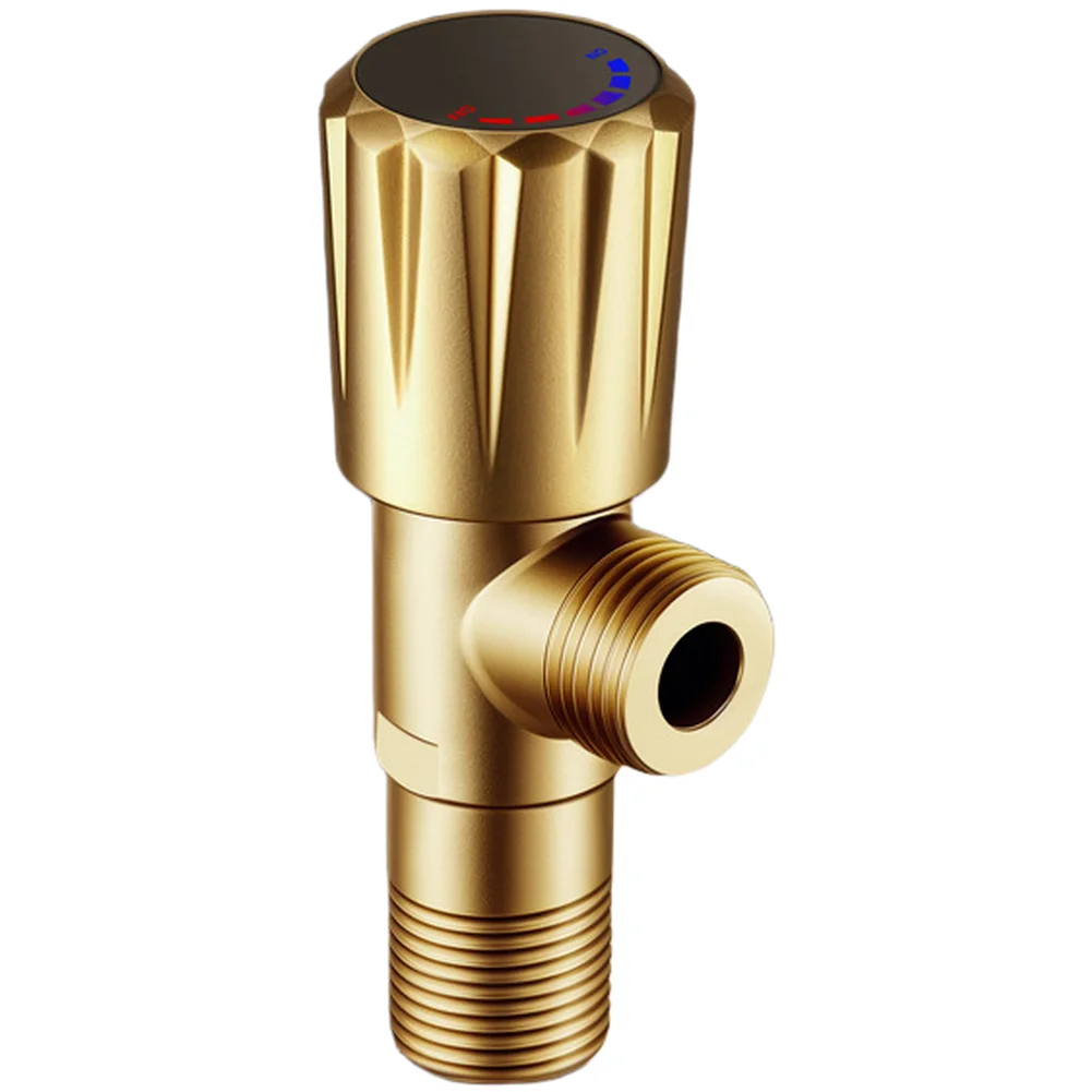 Stainless Steel Hot Cold Inlet Valve Control Valve Anti Rust Plumbing Fitting For HomeBathroom Kitchen Tool Replacement Accessoy