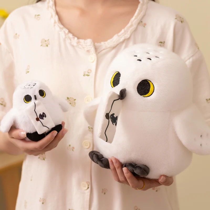 10cm Standing Shoulder Owl Plush 23cm Owl Doll Chubby Pillow Big Eyes Cute Doll Christmas Gifts view 6