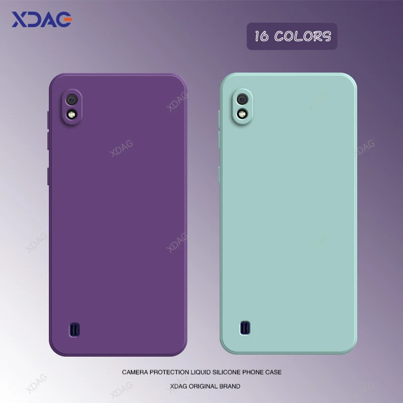 

Original Simple Back Cover for Samsung Galaxy A10 6.2" SM-A105F SM-A105G SM-A105M SM-A105FN Capa Soft Liquid Silicone Phone Case