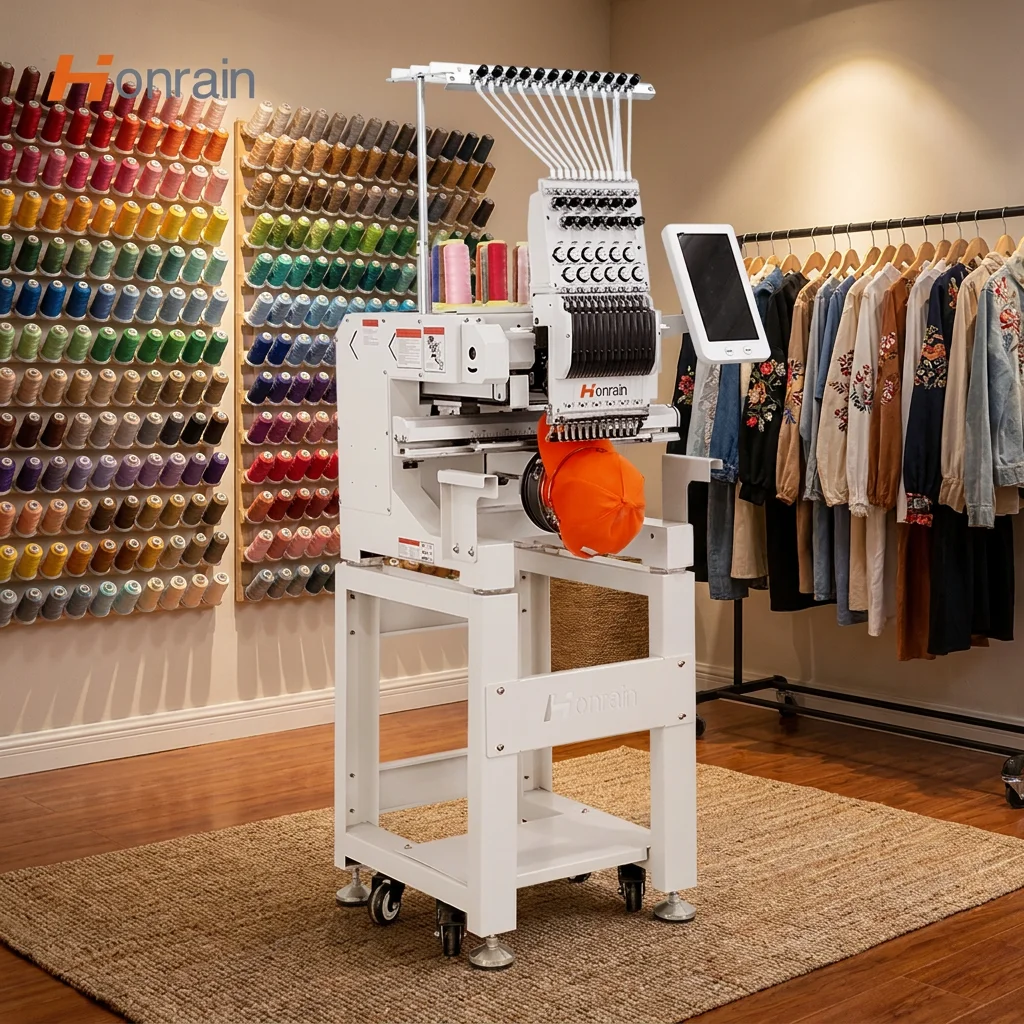 High Speed Computerized Single Head Embroidery Machine Special Model Professional Manufacturer Home Use New