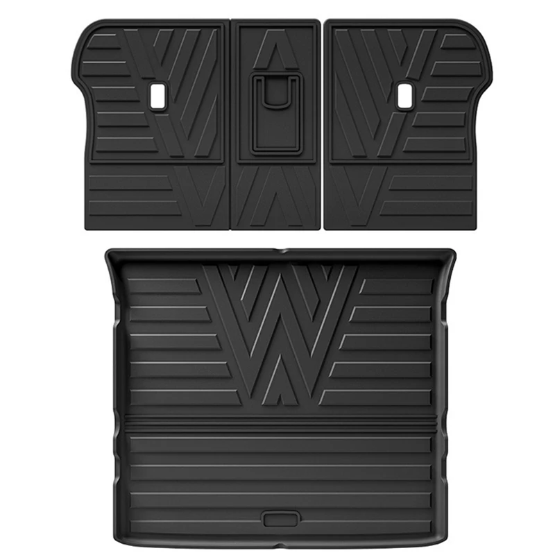 

Use for KIA EV6 Trunk Mat Customized Car Rear trunk Storage Mat CargoTray mat KIA EV6 Trunk Waterproof Protective Pad EV6 mat