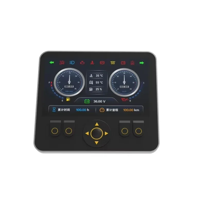 Crystal Display LCD Monitoring Display Screen Customized Bus Communication DL-DIS50 Liquid