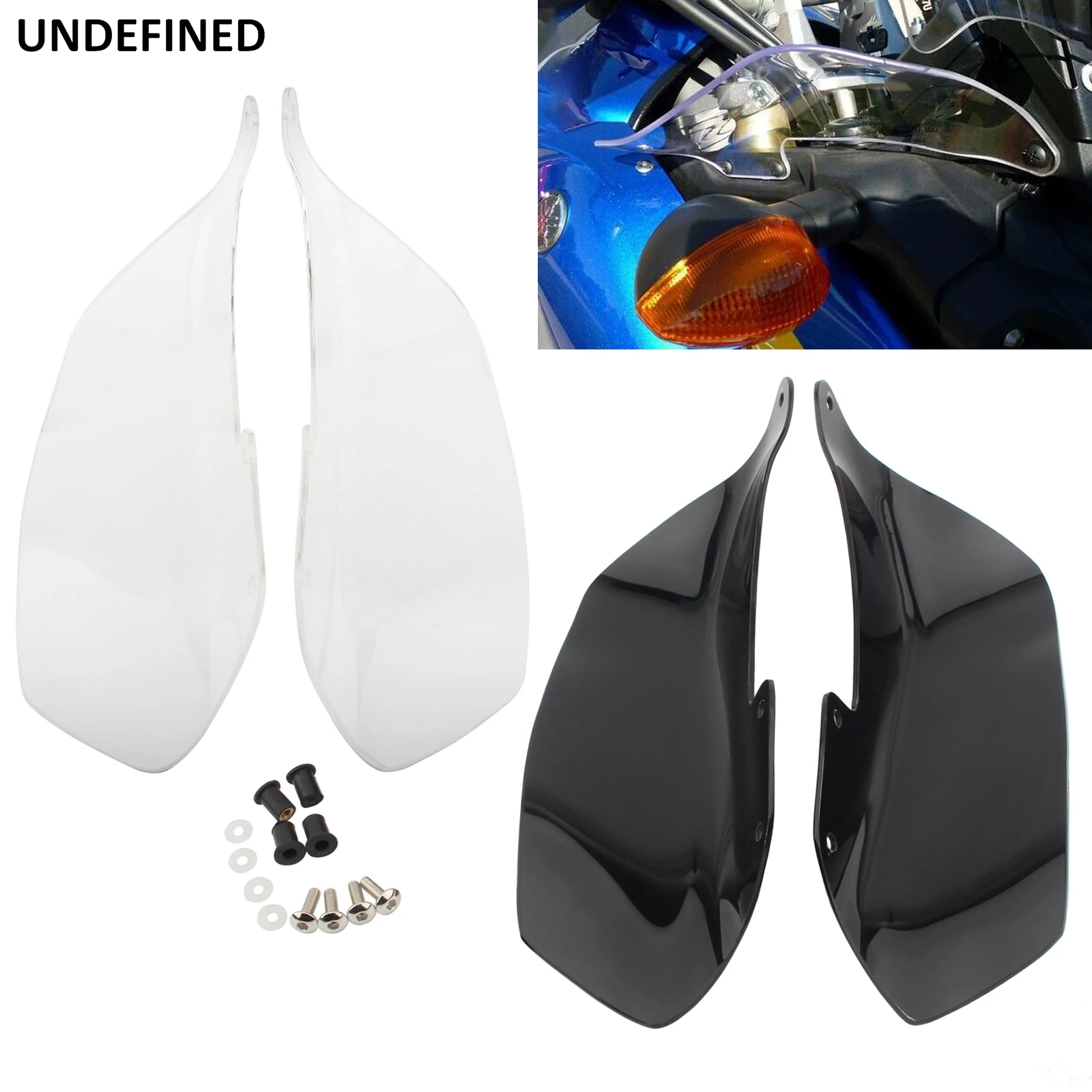 

Motorcycle Windshield Handguard Wind Deflector Side Panels For Yamaha XT1200Z Super Tenere 2012-2013 Moto Accessorie Clear Smoke