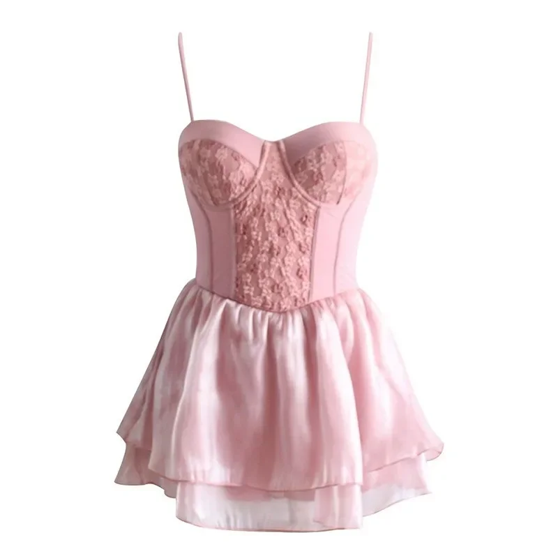 Novo maiô de verão de uma peça para mulheres, cobertura conservadora para mostrar o peso, moda primavera quente grau fingir