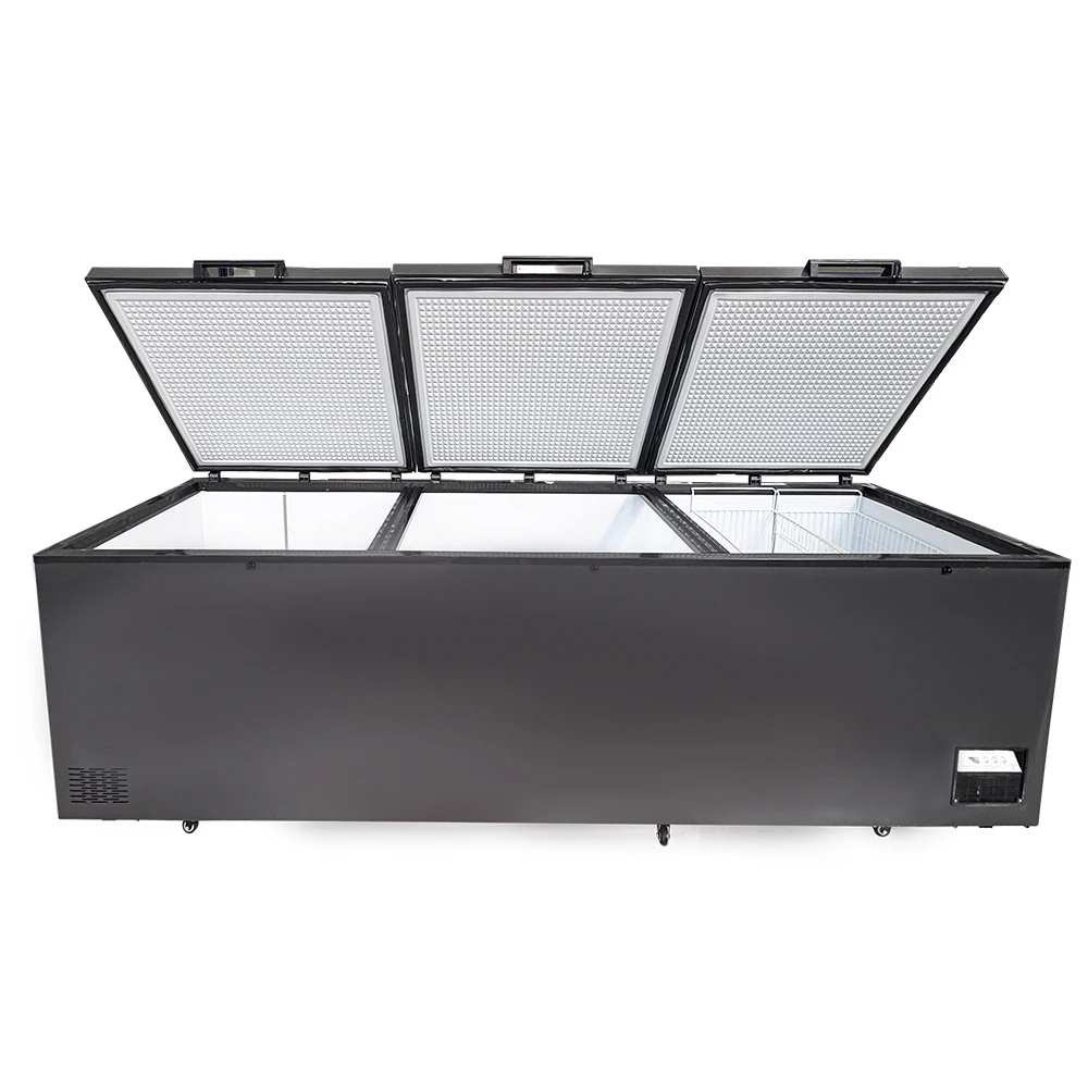

Commercial stainless steel vertical freezer freezer refrigerator air cooling large capacity