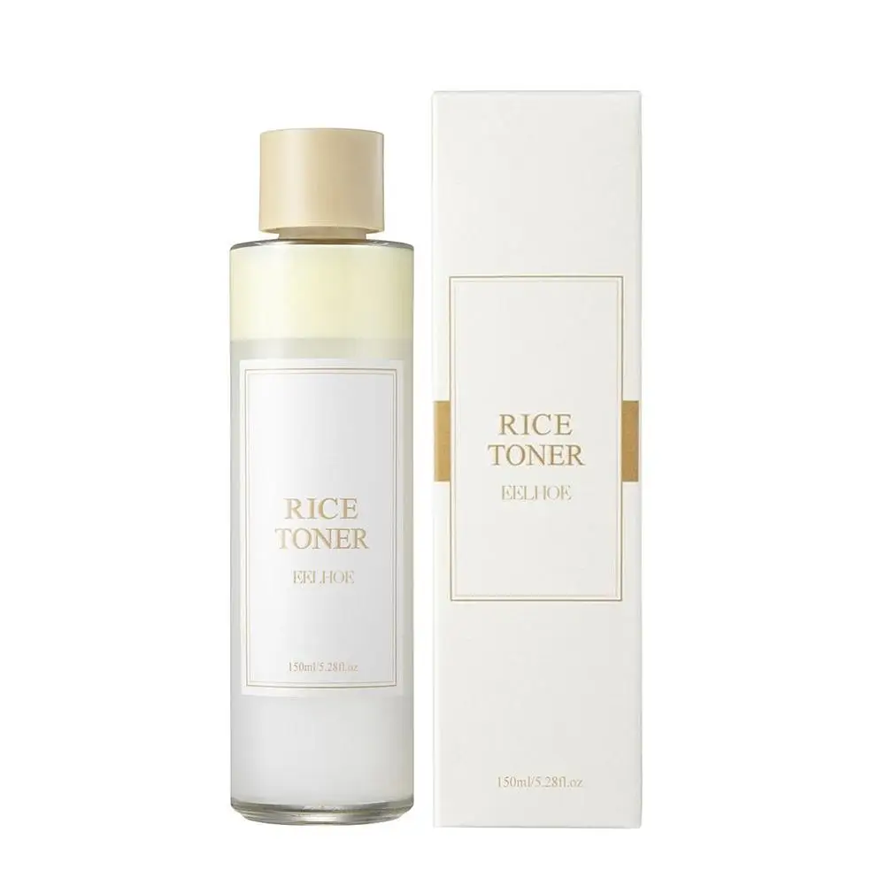 

150ml Rice Face Toner Moisturizing Water Brightening Lifting Deep Facial Cleanser For Young Glowy Korean Skin Care