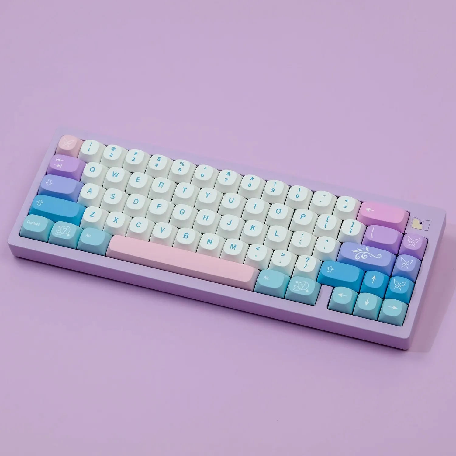 

1 Set GMK Fairy Keycaps PBT Dye Sublimation Key Caps MA Profile Keycap With 1.75U 2U Shift ISO Enter For Customized Keyboards