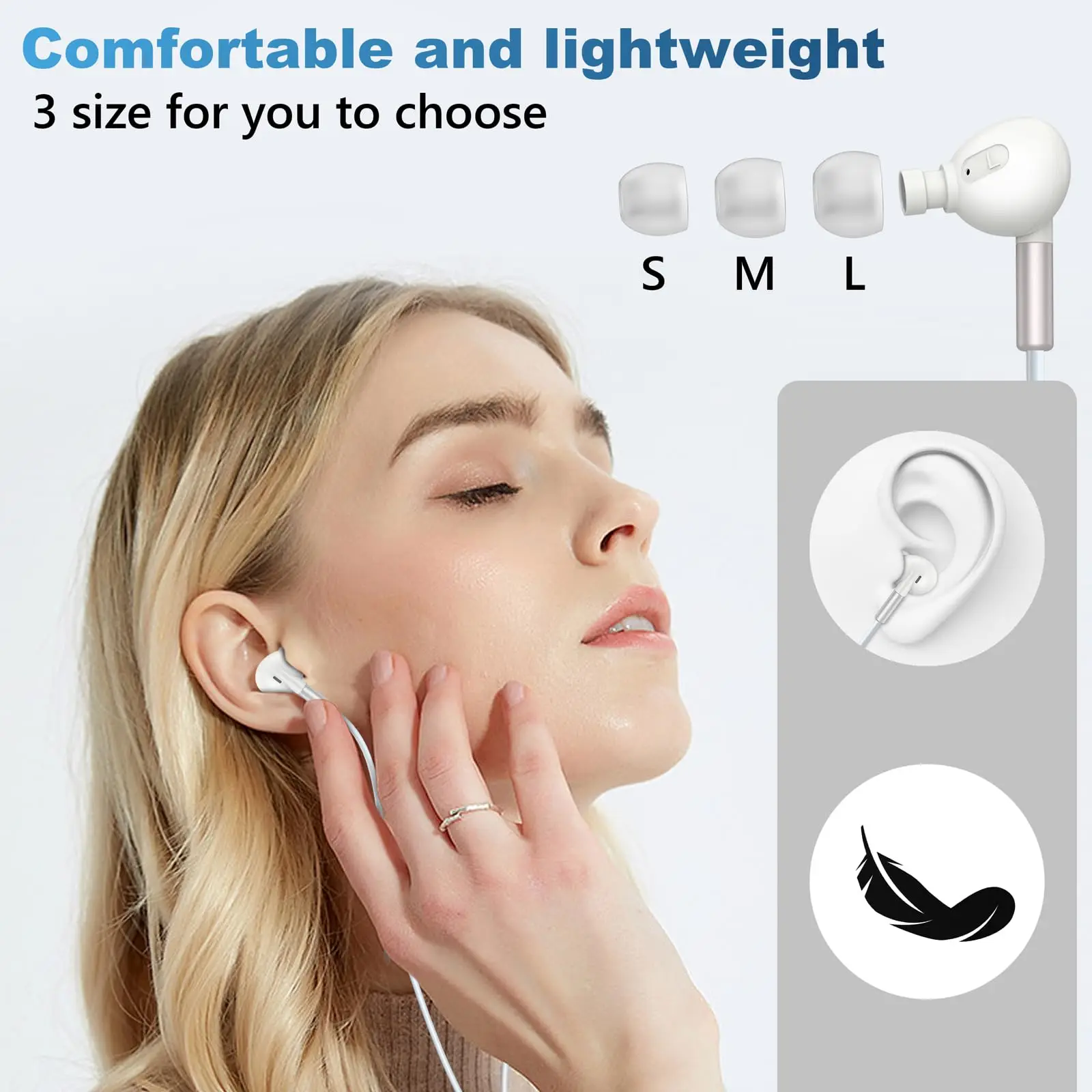 For Samsung Headphones HiFi Surround Sound With Mic In-ear music USB Type C 3.5mm Wired Earbuds For Galaxy S24 23 Ultra Z Fold 6