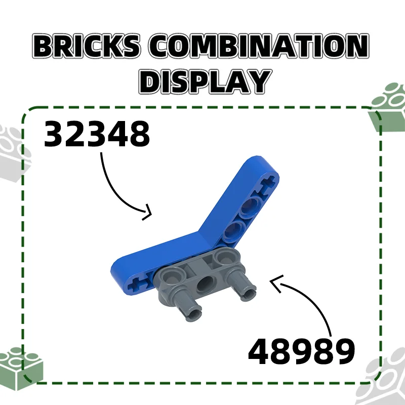Wange56Pcs/lot NO.32348 thicktebal 1x7 (4/4) aksesoris warna Moc blok bangunan kompatibel dengan mainan bata DIY