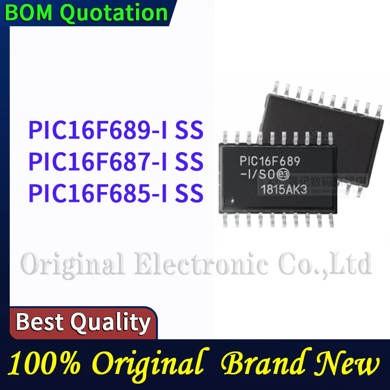 PIC16F689-I SS PIC16F687-I SS PIC16F685-I SS PC shell