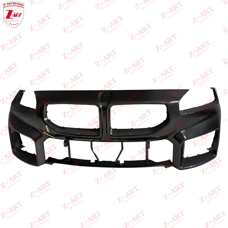 Z-ART G87 Dry Carbon Fiber Front Bumper +Rear Bumper for BMW G87 Prepreg Carbon Fiber Bumper for BMW M2 2023+