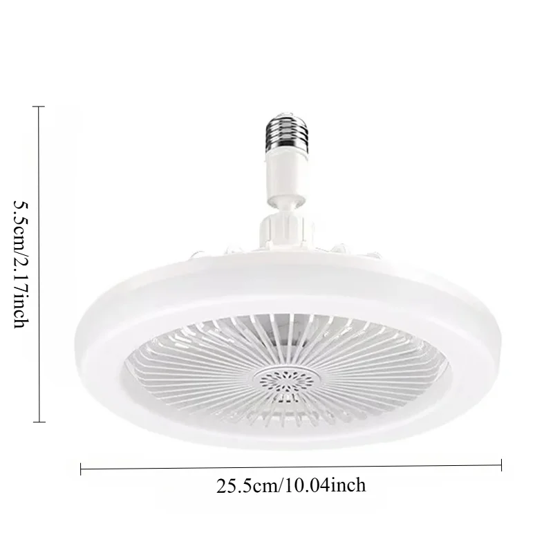 New LED Light Strip Remote Control Ceiling Fan, Intelligent Color LED Aromatherapy Ceiling Fan Creative Lighting Fan
