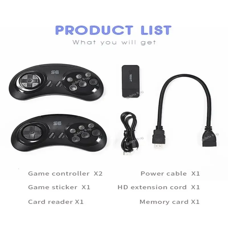 Veri kurbağa kablosuz oyun konsolu için Sega Genesis, oyun sopa