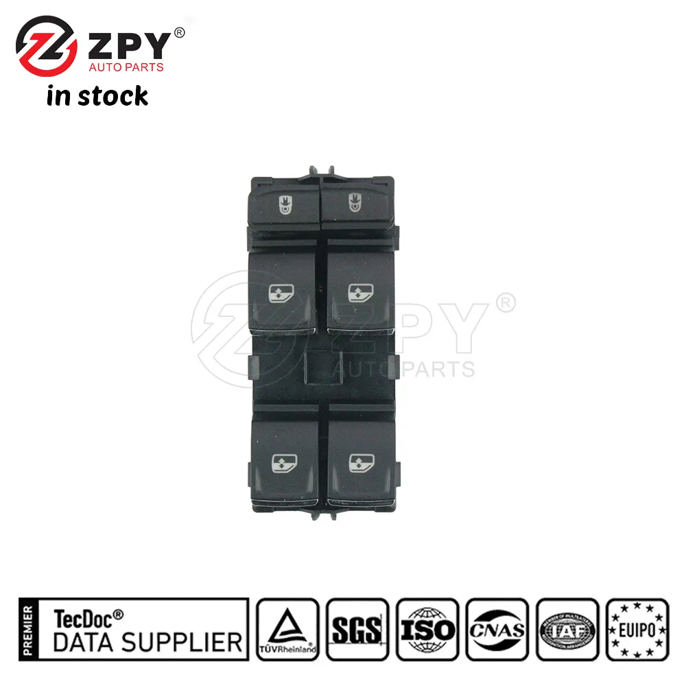 

ZPY New Hight Quality Left Front Door Window Switch For VW Golf 03C 121 008D