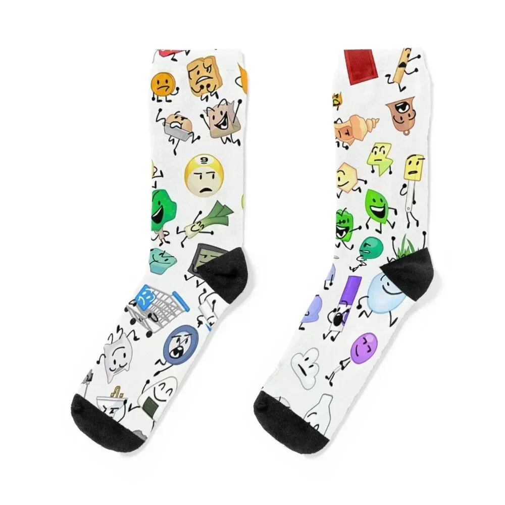 

BFB and TPOT Full Cast print Socks cool gym tennis designer Socks Women Men's hip hop Sports Children's Male Socks Women's