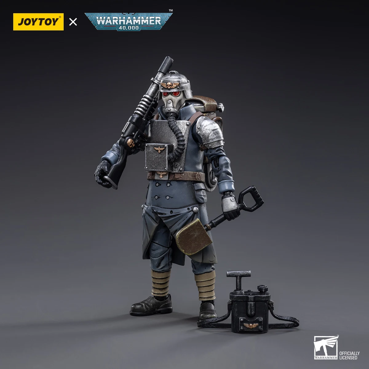 JOYTOY Warhammer 40K 1/18 أسترا ميليتاروم الموت كوربس من كريج المخضرم فرقة عمل نموذج لجسم اللعب لجمع هدية