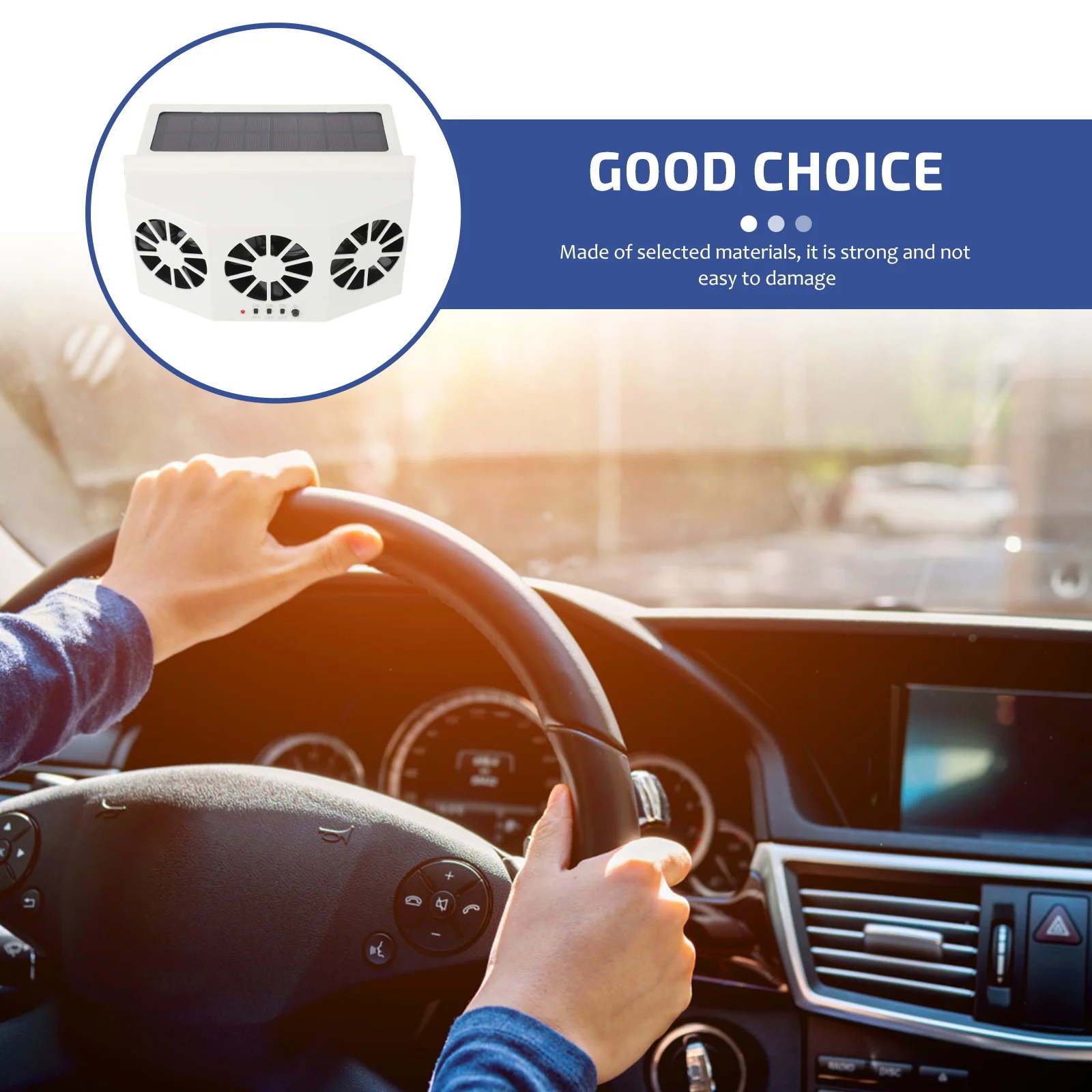 

Car Exhaust Fan Vent Window Solar Outlet Cooling Auto Ventilation for