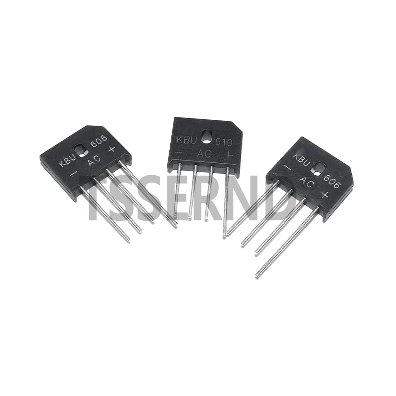 5pcs KBU606 KBU608 KBU610 KBU808 KBU810 KBU1510 KBU2510 KBU3510 Flat Rectifier Bridge Diode Bridge Rectifier