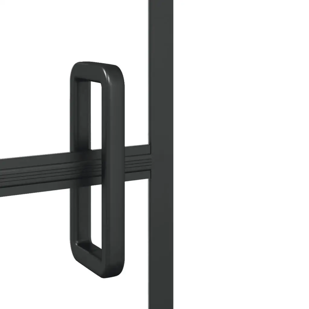 Black ESG Shower Enclosure 31.5x55.1 Inch - Modern Bathroom Glass Partition