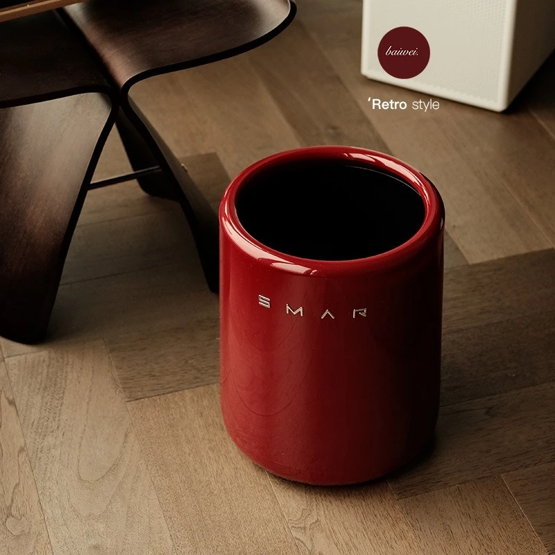 Recycling Bin Leak Proof Odor Control Garage Workshop Heavy Duty Construction Detection Plastic Body Household Merchandises