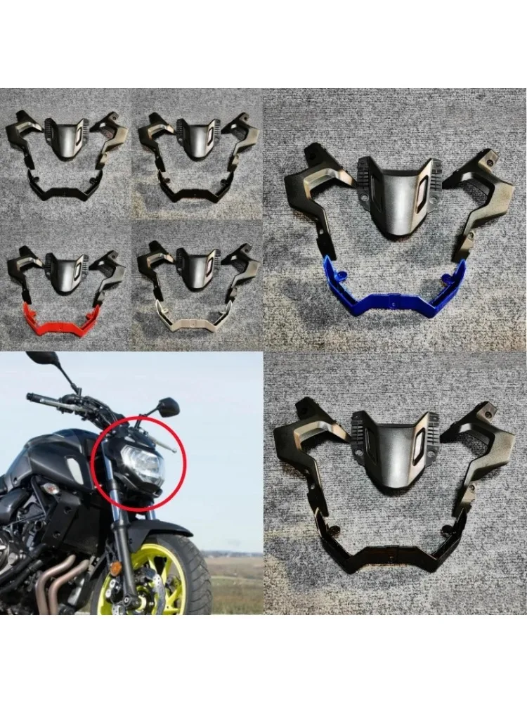 Przednia owiewka motocykla, osłona reflektora, górna pokrywa przednia pasująca do YAMAHA MT07 FZ07 FZ-07 MT-07 2018-2020 — 2
