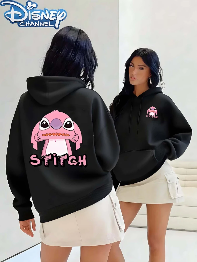 

Potdemiel Disney Official Hooded Sweatshirt Soft Casual Pullover All-Season Comfort Machine Washable Cozy Fall Winter