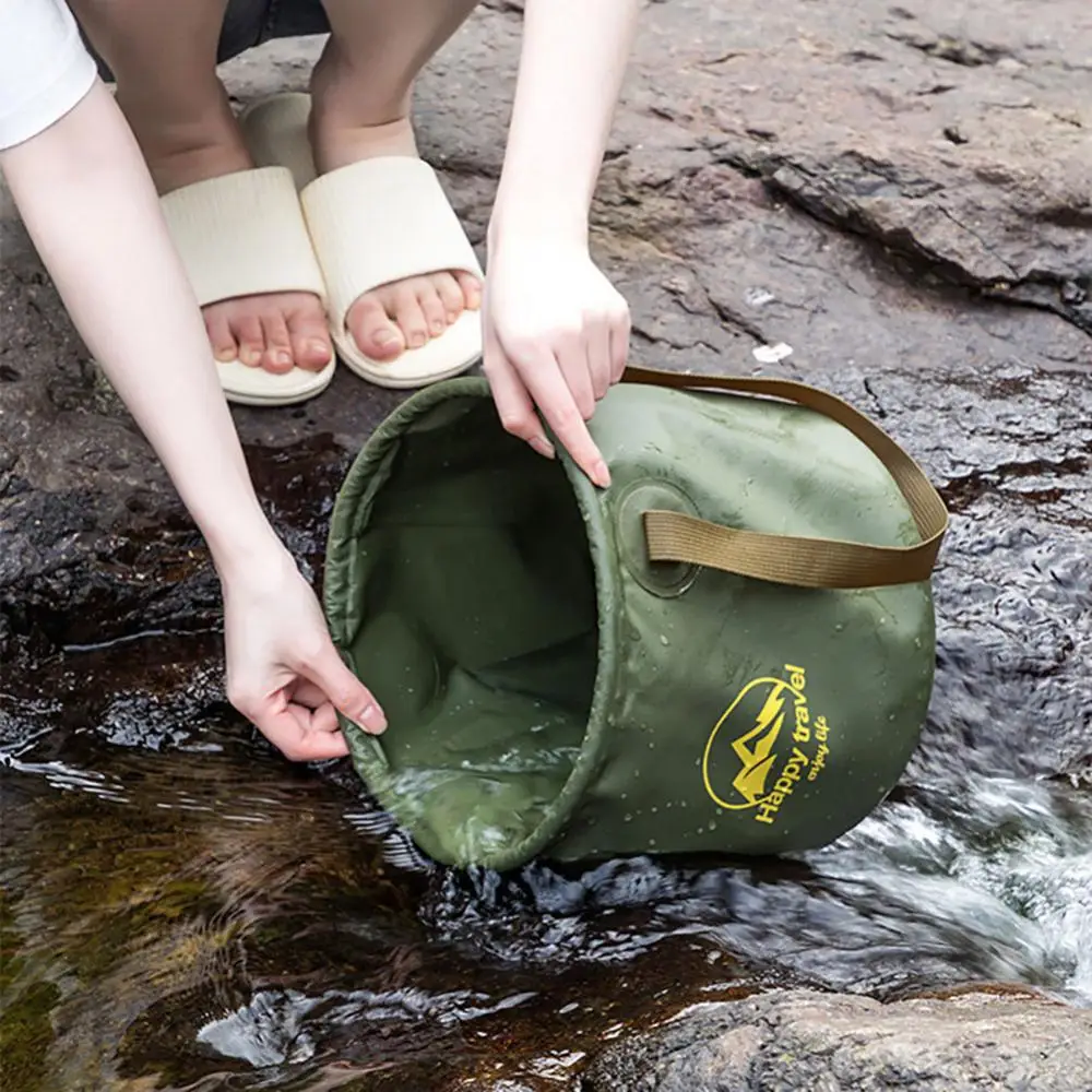 Fishing Bucket Water Storage Bag Multi-functional Folding Bucket Multipurpose Household Outdoor Products Portable