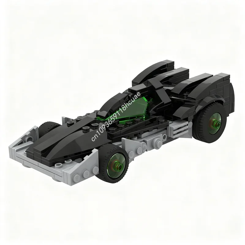 2095 Piezas MOC City Champions Racing Drones, Paquete de 9, Bloques de Construcción Modelo Hot Wheels, Juguetes de Regalo de Navidad para Niños