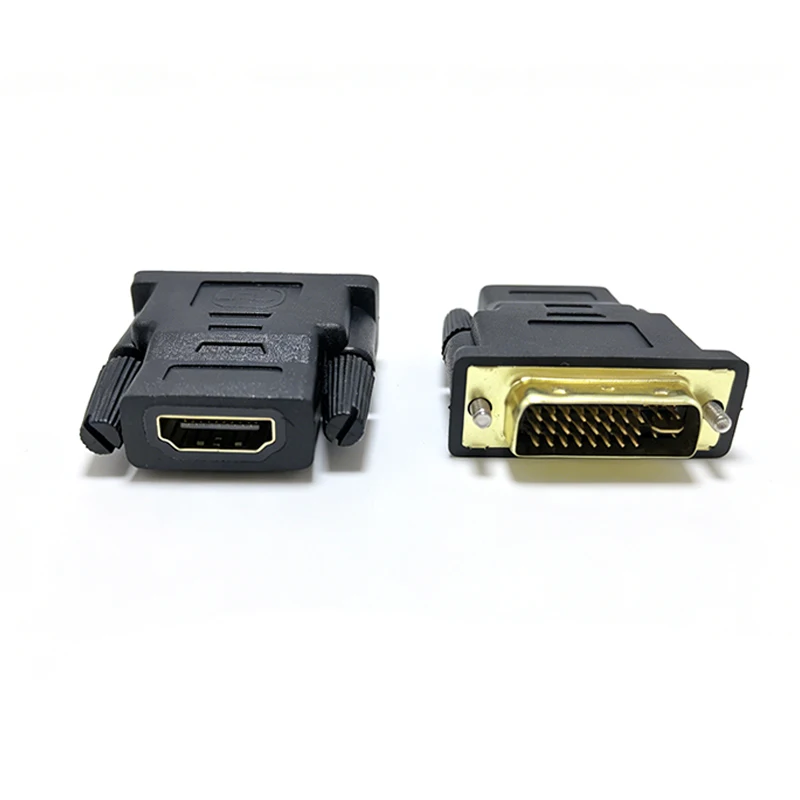 DVI-I Dual-Link 24+5 Male to HDMI Female Adapter