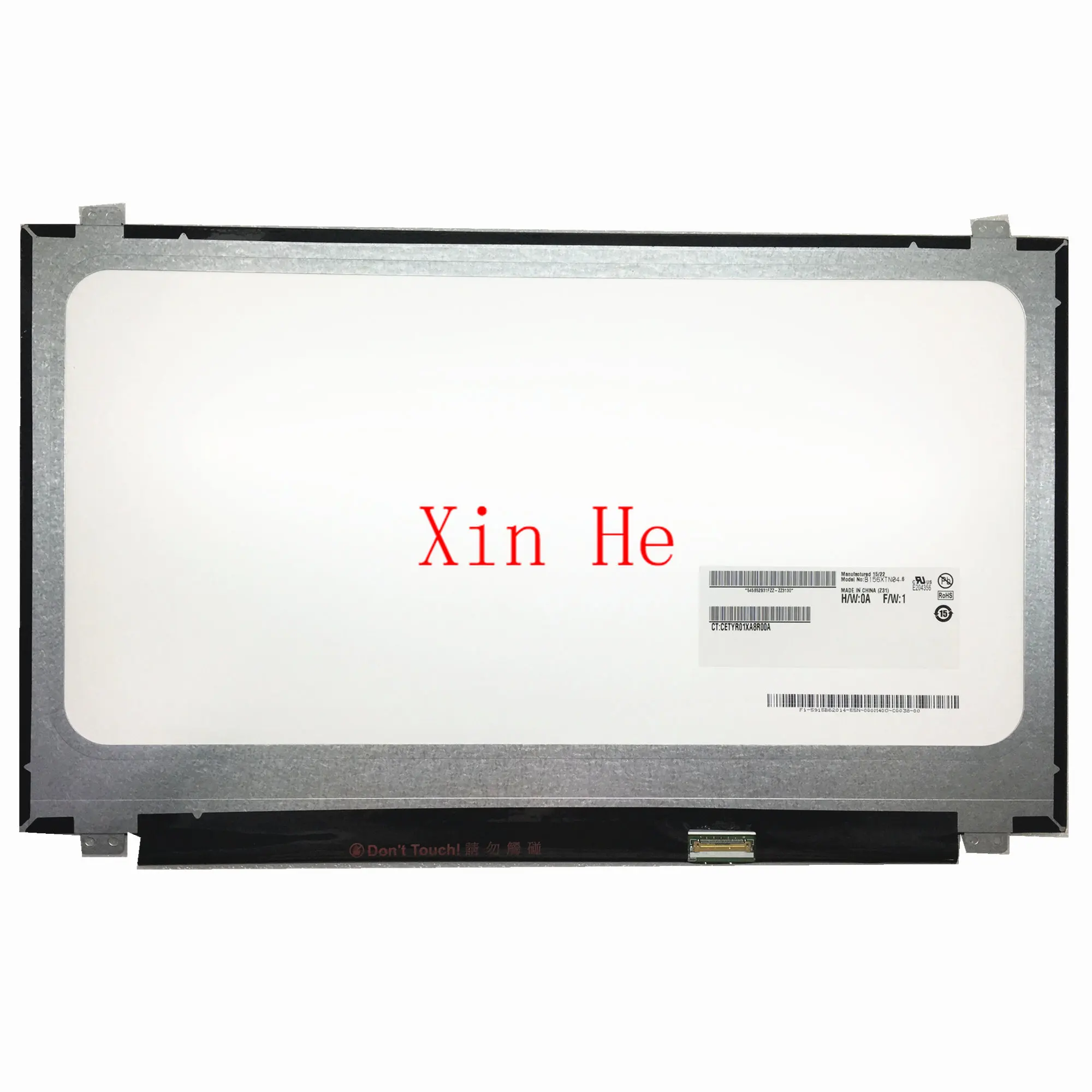 

B156XTN04.6 fit B156XTN04.0 LP156WHB-TPA2 B156XW04 V.7 V.8 LP156WHU TPA1 N156BGE-E31 E32 E41 EA2 Laptop LCD Screen EDP 30 Pins