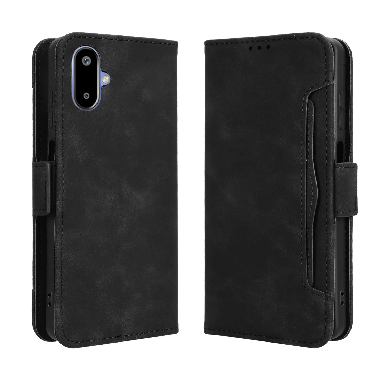 

Separate type many Card Slot Wallet Back Cover For Samsung Galaxy M06 F06 5G Flip Leather shockproof Phone Case