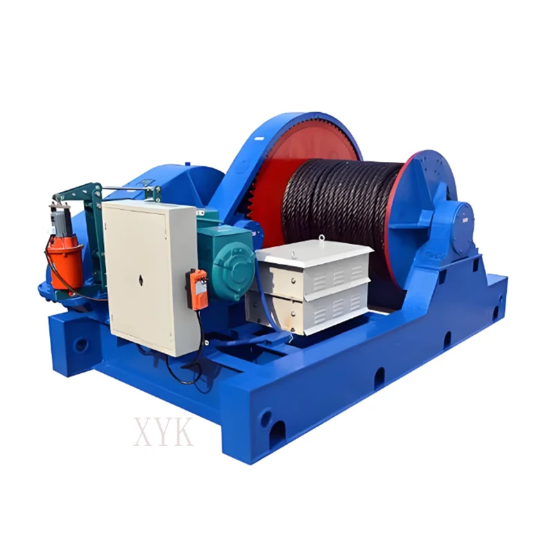 JK Heavy Duty Electric Winch Crane Hoist Stainless Steel Rope Steel Structure Lift Handling Equipment
